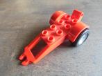 Lego Duplo Trailer with Frame 2x4 Studs (zie foto's), Ophalen of Verzenden, Gebruikt, Losse stenen, Duplo