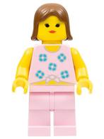 Lego figuur par008 female Blue Flowers Paradisa / F4, Enlèvement ou Envoi, Comme neuf, Briques en vrac, Lego