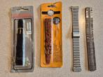 Lot polshorlogebandjes (4 stuks); samen €8, Polshorloge, Ophalen of Verzenden, Zo goed als nieuw, Overige materialen