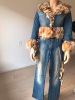 Jeansjas en broek met bont Liu-Jo, Kleding | Dames, Kostuum of Pak, Liu-Jo, Blauw, Gedragen