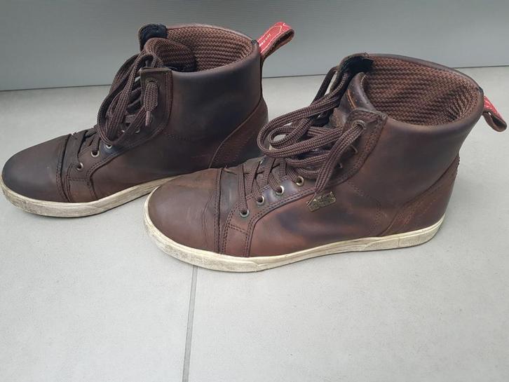 Motorschoenen IXS leer maat 40, Motoren, Kleding | Motorkleding, Laarzen, Ophalen of Verzenden