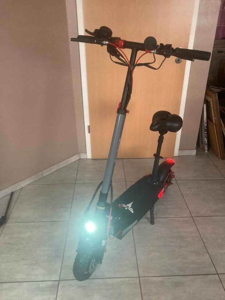Trotinette électrique 45km/h, Vélos & Vélomoteurs, Trottinettes, Utilisé, Step électrique (E-scooter), Enlèvement
