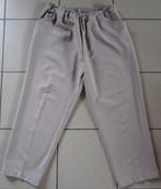 Beige pantalon damesbroek MER & SUD - maat 6 (XL), Gedragen, Beige, Lang, Mer & Sud