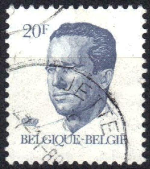 Belgie 1984 - Yvert/OBP 2135 - Boudewijn - Type Velghe (ST), Timbres & Monnaies, Timbres | Europe | Belgique, Affranchi, Maison royale
