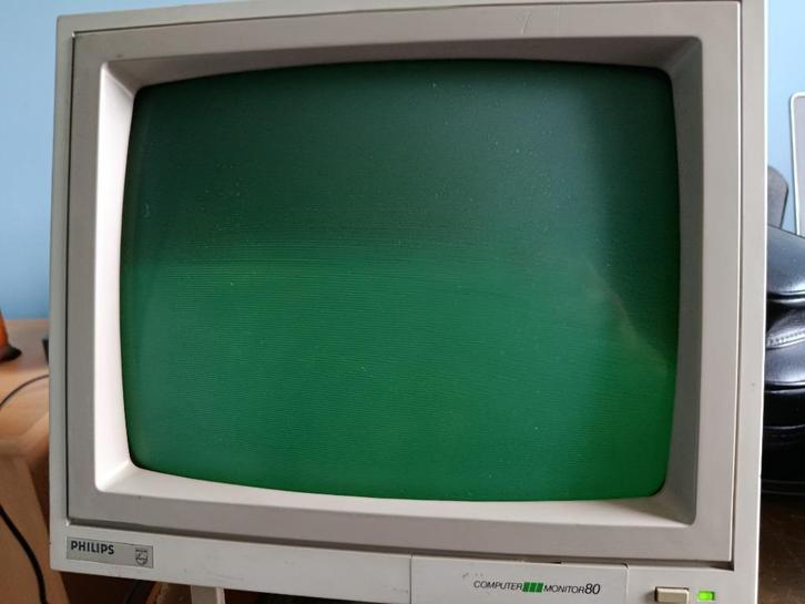 MONITEUR  PHILIPS 80 -BOX - PAPERS - WORKING, Computers en Software, Overige Computers en Software, Nieuw, Ophalen of Verzenden