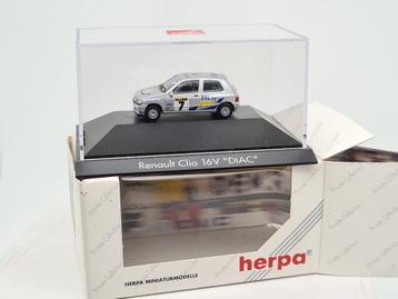 Renault Clio - Herpa 1/87 beschikbaar voor biedingen