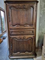 armoire en chêne français massif, Maison & Meubles, Chêne, 150 à 200 cm, 50 à 100 cm, Utilisé