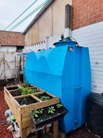 LEGE dubbelwandige mazouttank 1500L, Doe-het-zelf en Bouw, Verwarming en Radiatoren, Ophalen, Gebruikt, Overige typen, 150 cm of meer