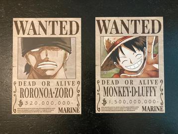 One piece dispaly posters