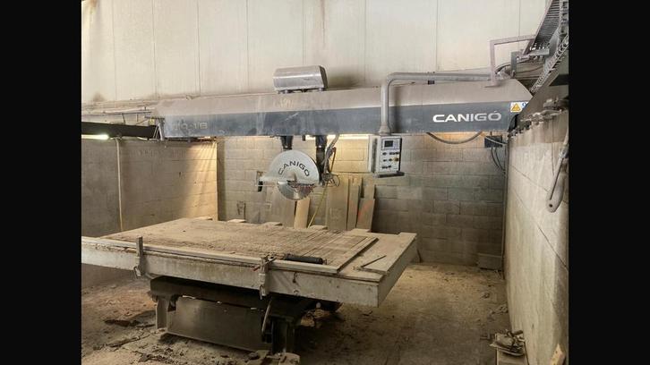 Brugzaagmachine Canigo HTO 1B natuursteenzaagmachine, Doe-het-zelf en Bouw, Gereedschap | Zaagmachines, Zo goed als nieuw, Overige typen