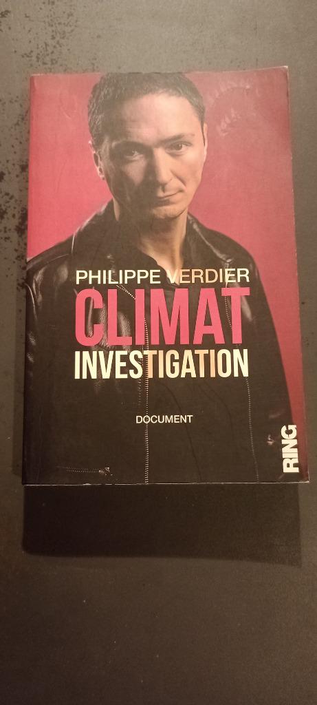 Livre 'Climat Investigation', Philippe Verdier, Enlèvement ou Envoi, Utilisé