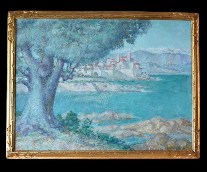 Edouard Van Esbroeck (1869-1949), Antiek en Kunst, Kunst | Schilderijen | Klassiek, Ophalen of Verzenden