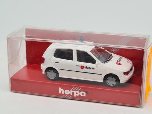 Services d'urgence Volkswagen VW Polo - Herpa 1:87, Hobby & Loisirs créatifs, Voitures miniatures | 1:87, Comme neuf, Voiture