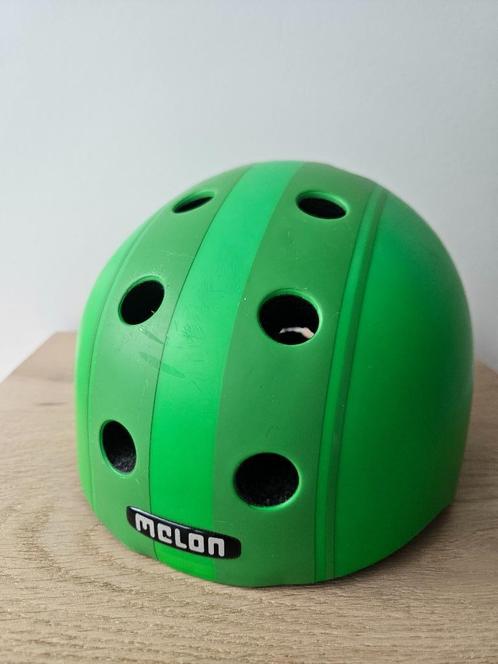 Fietshelm melon, Fietsen en Brommers, Fietsaccessoires | Fietshelmen, Gebruikt, Jongen, M, Ophalen of Verzenden