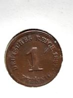 Oude munten Duitsland- 1 Reichspfenning, Utilisé, Enlèvement ou Envoi