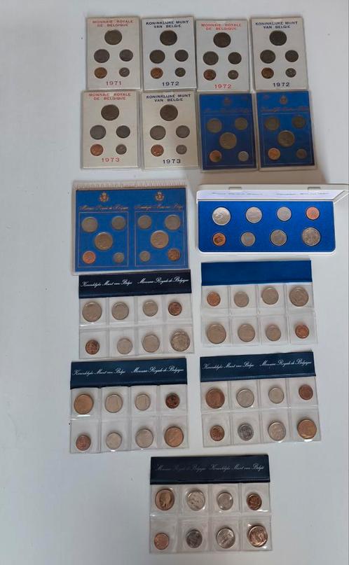 Monnaie royale de Belgique. Plusieurs années différentes, Postzegels en Munten, Munten | België, Ophalen of Verzenden