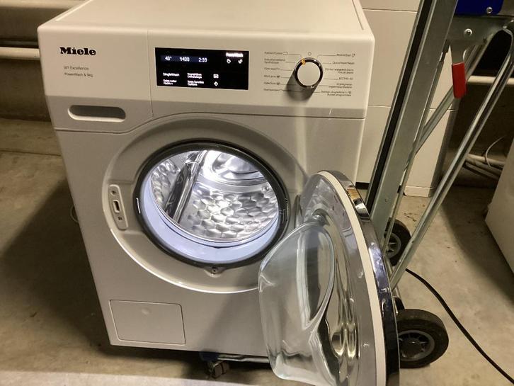 MIELE 9 kg XXLW1 Exellance powerwash   NIEUW +  verlichting, Elektronische apparatuur, Wasmachines, Nieuw, Voorlader, 8 tot 10 kg