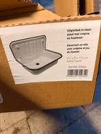 Uitgietbak Van Marcke in staalplaat, Ophalen, Nieuw