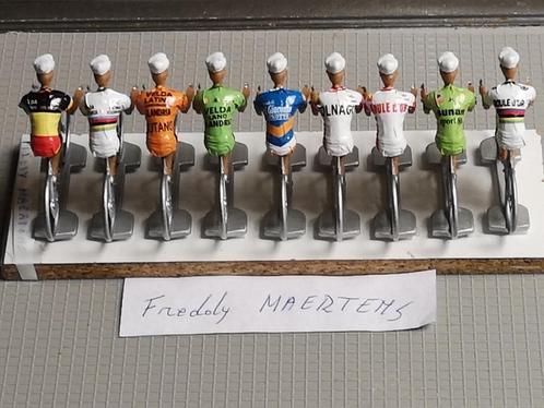 Freddy Maertens rennertjes 9 stuks special, Antiek en Kunst, Antiek | Speelgoed, Verzenden
