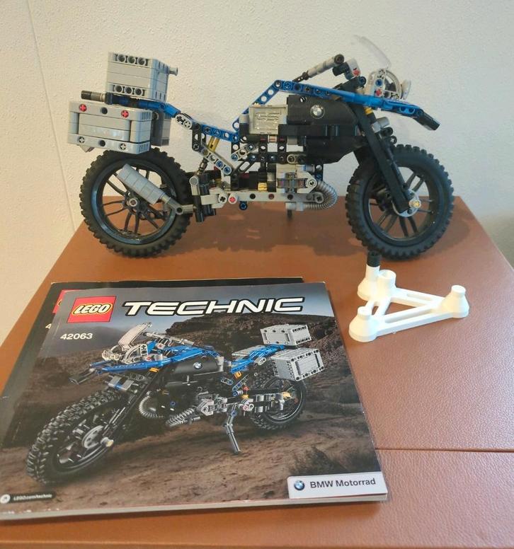 🚨‼️ Lego X BMW 42063 R1250GS adventure motorfiets, Kinderen en Baby's, Speelgoed | Duplo en Lego, Zo goed als nieuw, Lego, Complete set