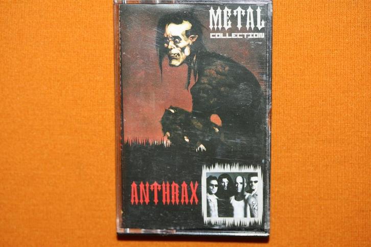 Anthrax - Metal Collection, Cd's en Dvd's, Cassettebandjes, Gebruikt, Rock en Metal, 1 bandje, Ophalen of Verzenden