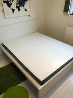 Ikea bed, Ophalen, Wit, Tweepersoons, Zo goed als nieuw