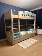 Lifetime houten stapelbed 90x200 – massief hout, goede staat, Ophalen of Verzenden, Gebruikt, Stapelbed