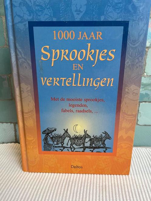 1000 jaar sprookjes en vertellingen, Boeken, Kinderboeken | Jeugd | onder 10 jaar, Gelezen, Sprookjes, Ophalen of Verzenden