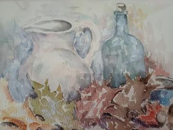 AQUARELLEN M.VAN DEN BEMPT   met kadertje beschikbaar voor biedingen