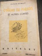 F. De Brauw - L'oiseau du paradis et autres contes -, Enlèvement ou Envoi