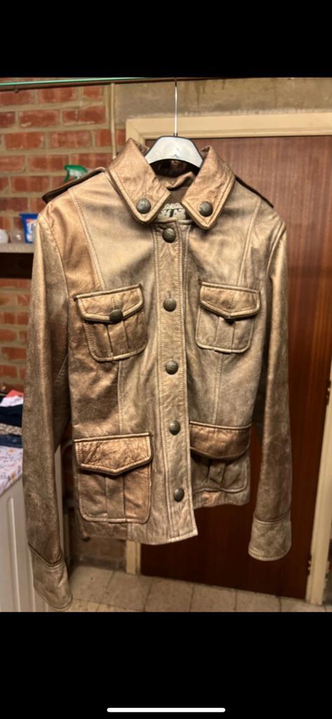 Veste en cuir, Kleding | Dames, Jassen | Zomer, Zo goed als nieuw, Ophalen of Verzenden