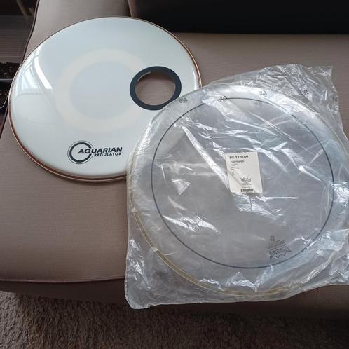 Basdrum vellen set nieuw 20" voor drumstel 104 € nieuwprijs, Muziek en Instrumenten, Instrumenten | Toebehoren, Nieuw, Ophalen of Verzenden