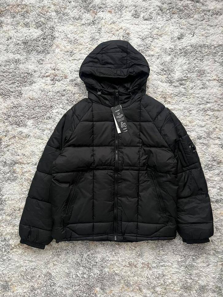 Cp Company jas, Kleding | Heren, Jassen | Winter, Zo goed als nieuw, Maat 52/54 (L), Zwart, Ophalen of Verzenden