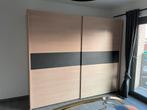 Kleerkast met schuifdeuren en 2 nachtkastjes, Huis en Inrichting, Kasten | Kleerkasten, Ophalen, Gebruikt