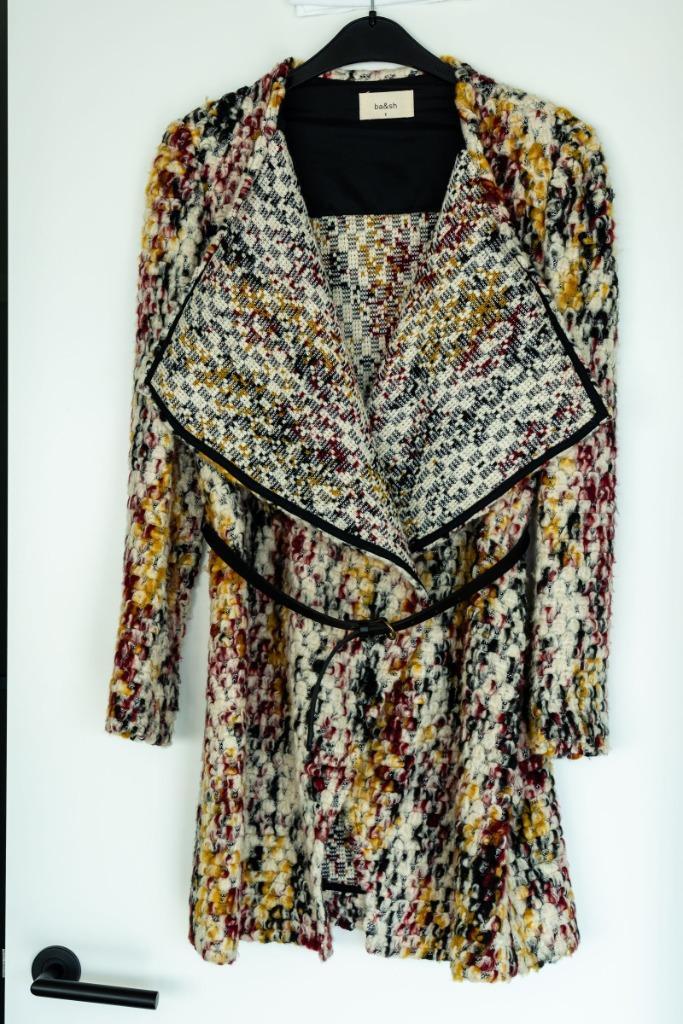 Cardigan/Jas, merk ba&sh, NIEUW, maat 1, Kleding | Dames, Truien en Vesten, Nieuw, Maat 36 (S), Overige kleuren, Verzenden