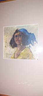 Schilderij van gustave flasschoen gb 1868-1940., Antiek en Kunst, Kunst | Schilderijen | Klassiek, Ophalen