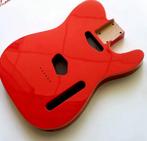Telecaster deluxe body” Fiesta red dubbel binding” new, Verzenden, Nieuw