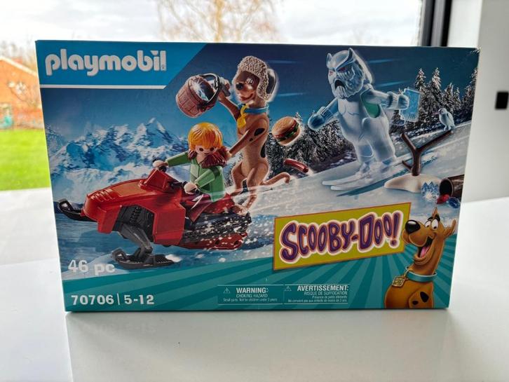 Playmobil Scooby-Doo (70706) met sneeuwgeest, Kinderen en Baby's, Speelgoed | Playmobil, Zo goed als nieuw, Complete set, Ophalen