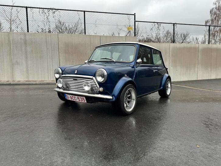 Mini Austin, Auto's, Austin, Particulier, Benzine, 2 deurs, Handgeschakeld, Blauw, Zwart, Stof, Voorwielaandrijving, Ophalen