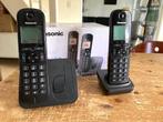 Panasonic DUO KX-TGC 212, Ophalen of Verzenden, Gebruikt, 2 handsets