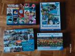 lot de 4 puzzles 1000 pièces pour 12€ - Pays-Bas, Enlèvement ou Envoi, 500 à 1500 pièces, Comme neuf, Puzzle