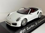 Porsche 911 turbo S cabriolet, Enlèvement ou Envoi, Comme neuf, Voiture, MiniChamps