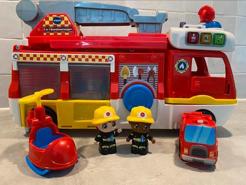Vrolijke Vriendjes Brandweerwagen Vtech, Kinderen en Baby's, Speelgoed | Vtech, Zo goed als nieuw, Ophalen