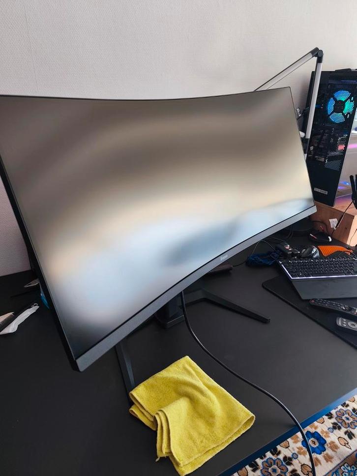 Iiyama G-Master  34" 165 mhz, Computers en Software, Monitoren, Zo goed als nieuw, 151 t/m 200 Hz, DisplayPort, HDMI, Gaming, VA