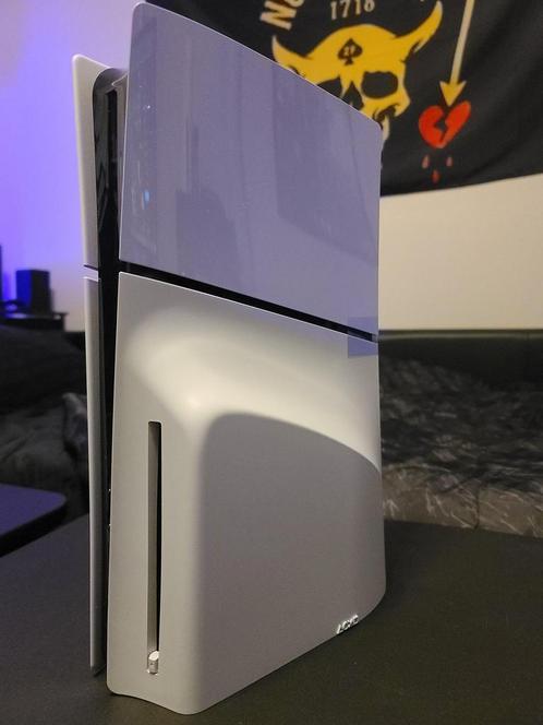 PS5 Slim 1TB Disk Versie + Games & Accessoires, Games en Spelcomputers, Spelcomputers | Sony PlayStation 5, Zo goed als nieuw