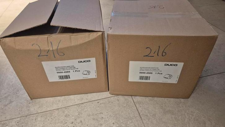 Duco muurdoorvoerders zwart D180, Doe-het-zelf en Bouw, Overige Doe-Het-Zelf en Bouw, Nieuw, Ophalen of Verzenden