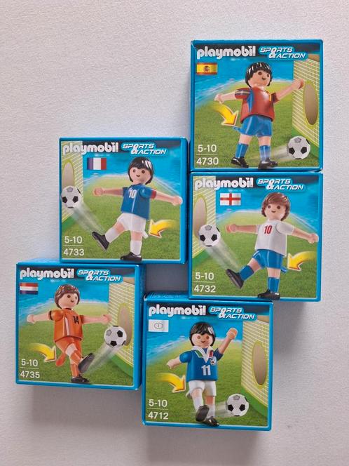 Playmobil voetbalspelers, Kinderen en Baby's, Speelgoed | Playmobil, Nieuw, Complete set, Ophalen of Verzenden