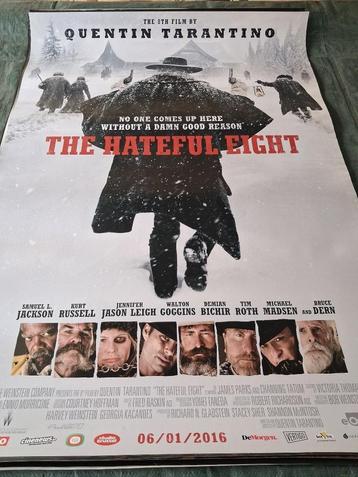 cinema affiche  the hateful eight beschikbaar voor biedingen