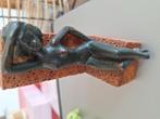 Oud Bronzen beeldje mooie staat, Antiek en Kunst, Ophalen of Verzenden