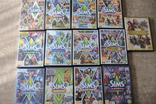 De sims 3 PC games, Games en Spelcomputers, Games | Pc, Gebruikt, Simulatie, 1 speler, Vanaf 12 jaar, Ophalen of Verzenden